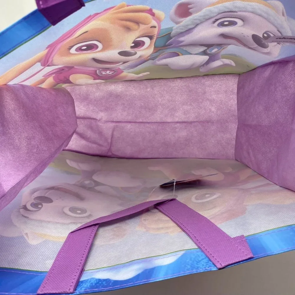 NWT Nickelodeon Paw Patrol Reusable Shopping Tote Bags 2 Pack - Picture 6 of 7